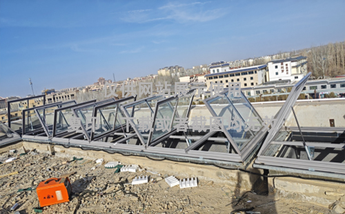 敦煌博物馆武威排烟天窗