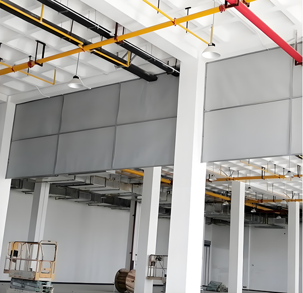 防火布武威挡烟垂壁