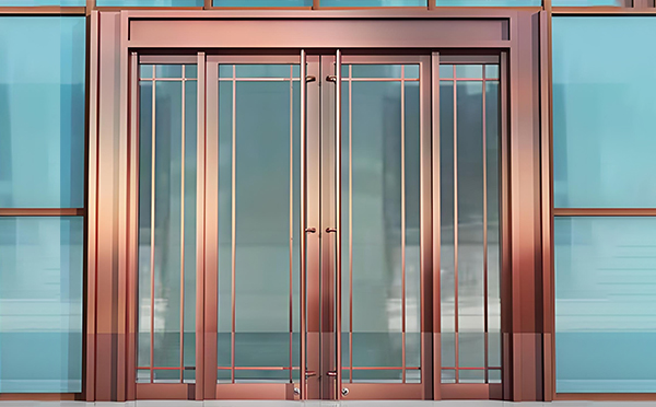 武威玻璃地弹门