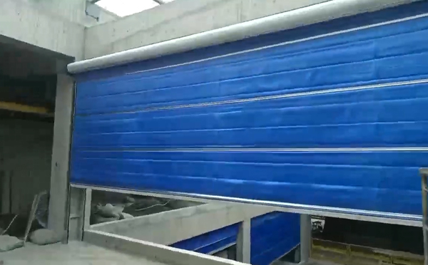 大型物流园区完成武威防火门整体安装工程